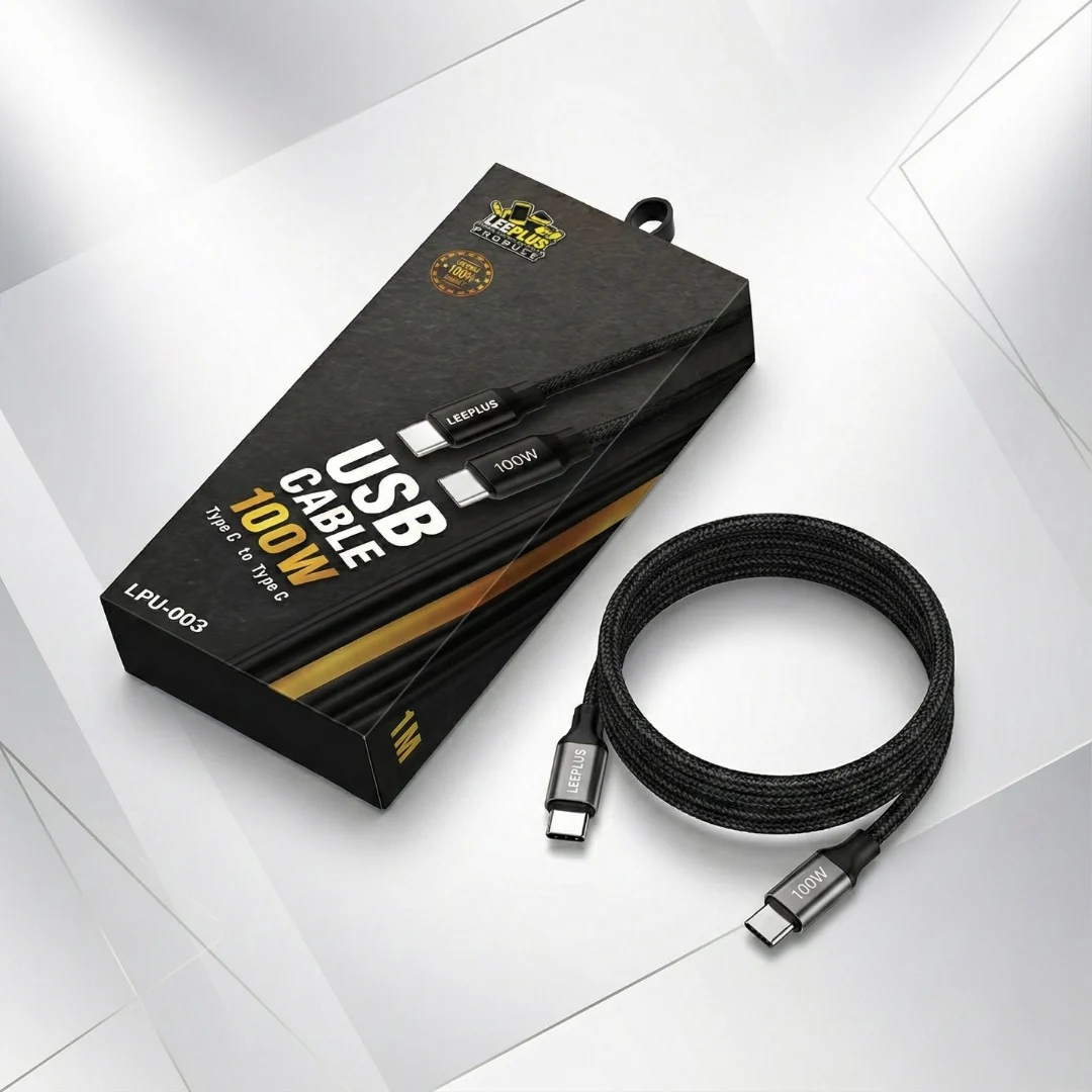 สายชาร์จถักทนพิเศษleeplus3