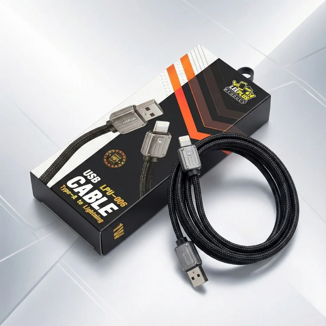 สายชาร์จถักทนพิเศษleeplus4